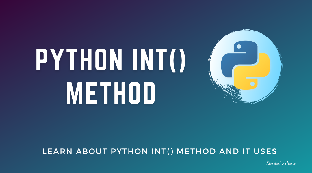 Python int()
